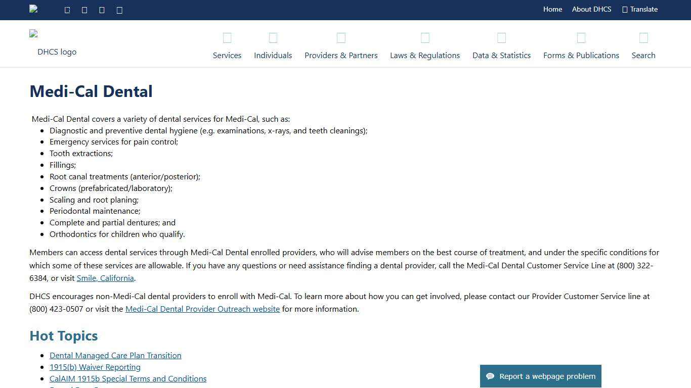 Medi-Cal Dental